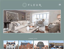 Tablet Screenshot of fleurdevelopments.com